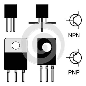 Transistor Vector Images