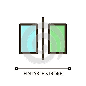 Transition pixel perfect RGB color ui icon