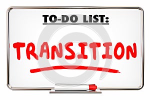 Transition To Do List New Change Direction