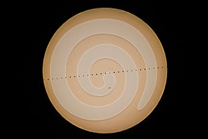 Transits of Mercury, Mercury Transit in Front of the Sun