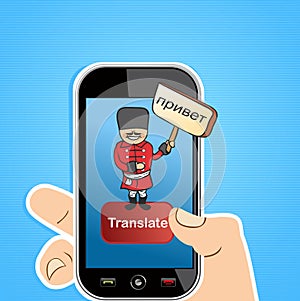 Translate app concept