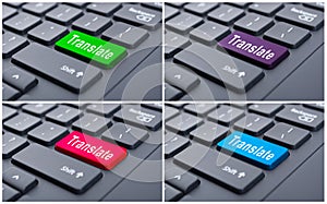 Translate computer key on laptop