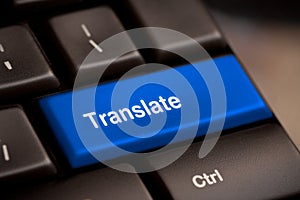 Translate Computer Key photo