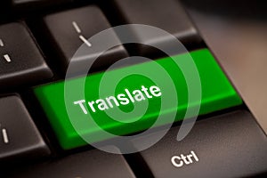 Translate Computer Key photo