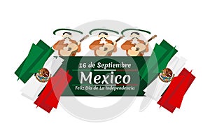 Translation: September 16, Independence day of Mexico.