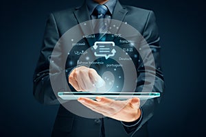 Translator app concept