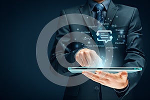 Translator app concept