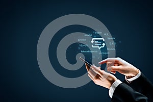 Translator app concept