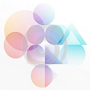 And translucent effects create a sense of depth and harmony, blending