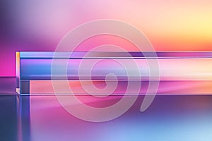 A Translucent Navigation Bar: Modern Website Design with Subtle Shadows and Smooth Gradient Effects