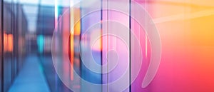 A Translucent Navigation Bar: Modern Website Design with Subtle Shadows and Smooth Gradient Effects