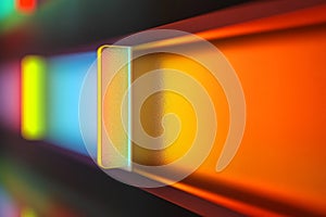 A Translucent Navigation Bar: Modern Website Design with Subtle Shadows and Smooth Gradient Effects