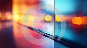 A Translucent Navigation Bar: Modern Website Design with Subtle Shadows and Smooth Gradient Effects