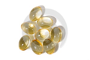 translucid yellow pills