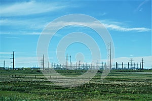 Transmission lines across the american heartland