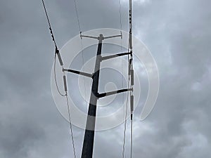 Transmission pole