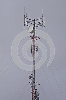 Transmission relay tower