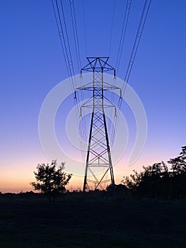 Transmission tower