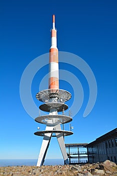 Transmission tower of the Brocken