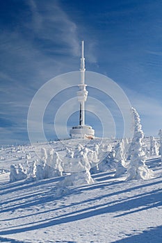 Transmission Tower on Praded Mountain