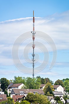 the transmission tower of Siegen Germany photo