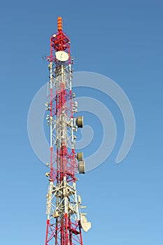 Transmitter mast