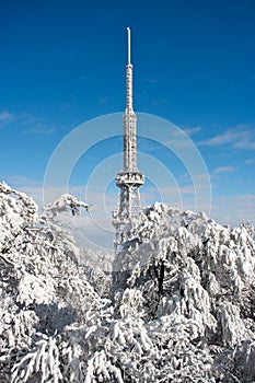 Transmitter on Sleza Mountain