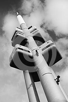 Transmitter tower