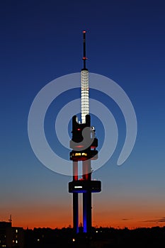 Transmitter tower