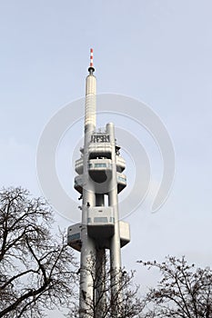 Transmitter tower in Prague