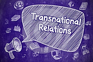 Transnational Relations - Business Concept.