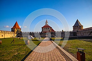 Transnistria, Bendery - March 17, 2024: Bendery Fortress is an architectural monument in Transnistria