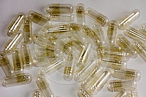 Transparant capsule drug