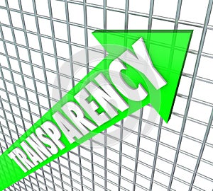 Transparency Arrow Openness Business Straightforward Message photo