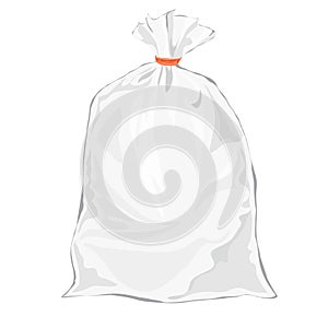 Transparent bag for package