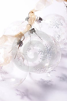 Transparent baubles