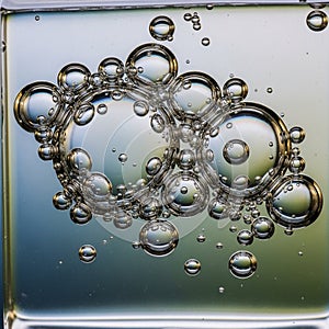 Glossy reflective surface and seamless integration creating intricate