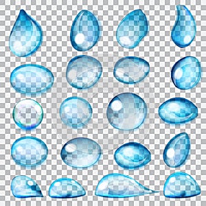 Transparent drops