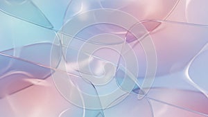 Transparent Fluid Shapes Background Pastel Gradient Modern Abstract Design