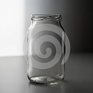 Of shadows and highlights on the jar's surface, adding depth