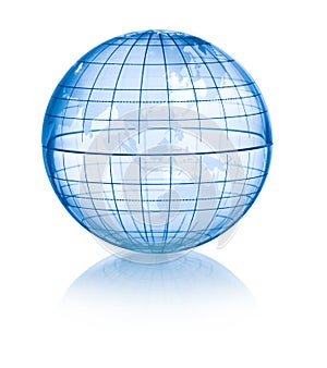 Transparent globe