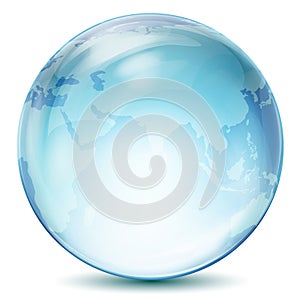 Transparent globe