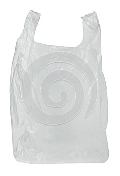 Transparent plastic bag