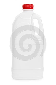 Transparent plastic gallon