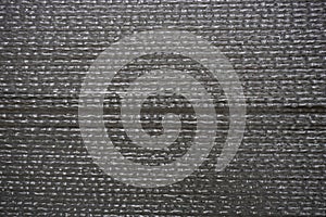 Transparent plastic texture