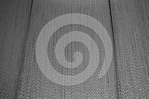 Transparent plastic texture