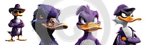 Transparent or PNG Image of Darkwing Duck Cartoon Character Pack
