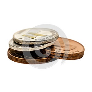 Transparent or PNG Image of Stack of Coins