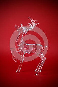 Transparent reindeer