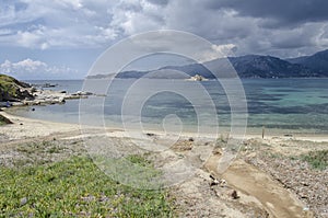The transparent sea of the Sardinia